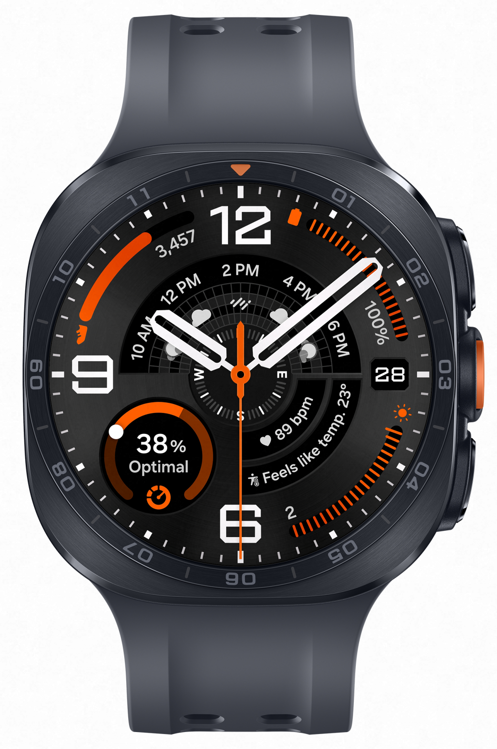 Смарт часовник Samsung SM-L715 Galaxy Watch Ultra2 47mm 2GB 64GB Black